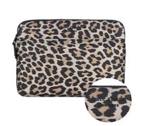 kate spade new york Puffer Laptop Sleeve 14 Inch - Classic Leopard - for 13 to 14 inch MacBook Pro M3 Max/M3/M2/M2/M1 Max/M1 Pro
