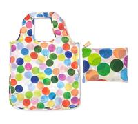 kate spade new york Reusable Produce Bags, Shopping Tote with Zipper Storage Pouch, Lightweight Foldable Grocery Bag, Mini Golf, 15.5 x 14.75 x 6.4 inches, Tote