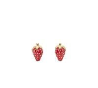 kate spade new york Secret Garden Studs, One Size, Cubic Zirconia Enamel, No Gemstone