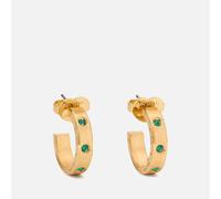 Kate Spade New York Set In Stone Gold-Tone Huggies