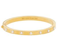 kate spade new york Set in Stone Metal Hinged Bangle, One Size, Metal, no gemstone