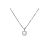 Kate Spade New York SET IN STONE Mini Pendant, Clear/Silver