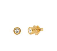Kate Spade New York SET IN STONE Small Studs, Clear/Gold
