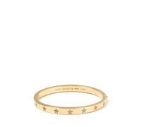 Kate Spade New York Set In Stone Star Hinged Bangle (Clear/Gold.)