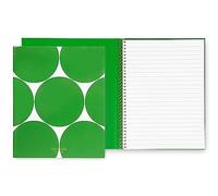 kate spade new york Small Concealed Spiral Notebook, 8.25" x 6.75" Journal Notebook with 112 Lined Pages, Joy Dot