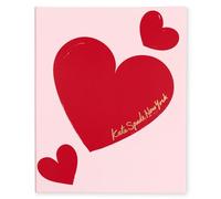 kate spade new york Small Concealed Spiral Notebook, 8.25" x 6.75" Journal Notebook with 112 Lined Pages, Sweet Hearts