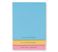 kate spade new york Stacked Notepad Assorted Sizes, Includes 3 Cute Notepads with 75 Sheets Each, Colorful Pads of Paper for Desk Notes, Painterly Bouquet