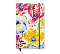 Kate Spade New York Take Note Large Notebook Journal, Vegan Leather Hardcover Journal, Diary Includes 168 Lined Pages, Painted Tulips