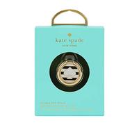 Kate Spade New York Universal Ring Stand - Spade Striped Black/White/Gold Enamel