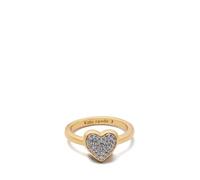Kate Spade New York With All My Heart Pave Ring (Clear/Two Tone)