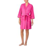 kate spade new york Women's Baby Terry Wrap Robe, Rose, Medium