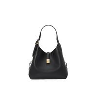 kate spade new york Women's Deco Pebbled Leather Medium Crossbody Tote, Black, One Size