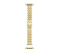 Kate Spade New York Women's Gold-tone Scallop Stainless Steel Bracelet Band for Apple Watch®, 38/40/41mm (Model: KSS0143)