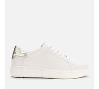 Kate Spade New York Women's Lift Leather Cupsole Trainers - Optic White/Pale Gold - UK 3