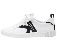 Kate Spade New York Women's Signature LACE UP Sneaker, White, 5.5 UK