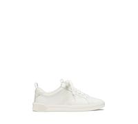 Kate Spade New York Womens Signature Lace Up Sneaker, White, 7 UK