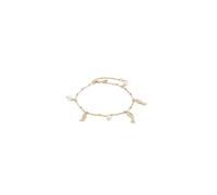 kate spade new york Women's Summer Daze Charm Anklet, One Size, Glass Acrylic Cubic Zirconia, Cubic Zirconia