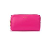 kate spade new york Women's Zip Embossed Logo Belt Bag, Removable Pouch for Hands-Free Carrying & Travel, Marker Pink, S/M