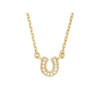 kate spade new york You're A Gem Pave Horseshoe Pendant, Regular, Brass, Cubic Zirconia