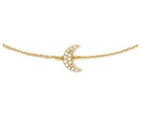 kate spade new york You're A Gem Pave Moon Bracelet, One Size, Cubic Zarconia, Cubic Zirconia