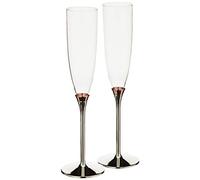 Kate Spade Rosy Glow 2-Piece Champagne Flute Set