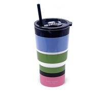 Kate Spade Stainless Steel 20 Oz Tumbler Sunny Day Stripe
