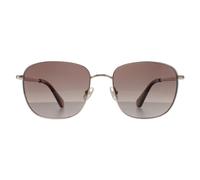 Square Light Havana Gold Brown Gradient Polarized Kiyah/S Kate Spade Gold One Size