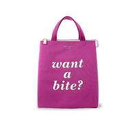 Kate Spade 'Want A Bite?' Lunch Bag Silver