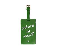 Kate Spade 'Where To Next' Luggage Tag Gold