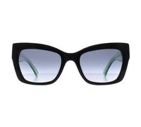 Kate Spade Women's Cat Eye Black Dark Gray Gradient Valeria/S Kate Spade Black One Size