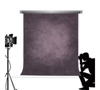 Kate Texture Photo Backdrop Deep Purple Abstract Solid Backdrop Stands for Photography 5x7ft(1.5x2.2m)
