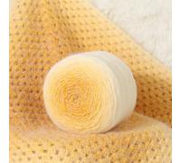 Katech Ombre Yarn for Crocheting-Large Skein of Gradient Yarn Cake-2 Pack of 190g/6.7 oz-71% Acrylic,29% Nylon- #4 Medium-Soft Knitting/Crochet Yarns for Star Blankets, Scarves, Shawls and Garments(A)