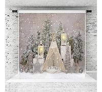 KateHome PHOTOSTUDIOS 10x10ft Christmas Photography Backdrop Christmas Theme Pictorial Cloth Background Photo Studio Props