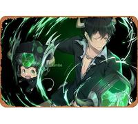 Katekyo Hitman Reborn! Lambo Anime Poster Home Wall Decoration Retro Metal Tin Sign 8x12 inch