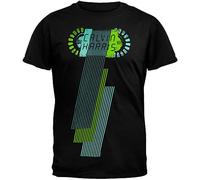 Katelyn Calvin Harris - Horizontal Lines Soft T-Shirt Black L