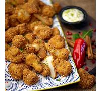 KaterVeg Frozen Gluten Free Moroccan Cauliflower Bites - 3x1kg