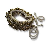 Kathak Ghungroo Pair, (100+100) Bells Tied with Cotton Cord