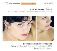 Katharina Konra Gedankenverloren: Werke Von Schubert, Krenek, S (CD) (US IMPORT)