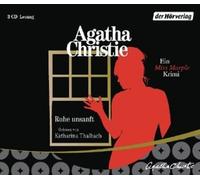 KATHARINA THALBACH - AGATHA CHRISTIE: RUHE UNSANFT 3 CD MISS MARPLE KRIMI NEW