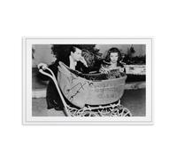KATHARINE HEPBURN + CARY GRANT BRINGING UP BABY SIGNED Poster Decorative Painting Canvas Wall Art Living Room Poster Bedroom Painting Wall Art Picture Print Modern Family Room Decor 24 x 36 inches (60