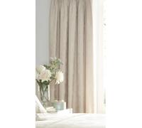 Katherine Luxury Ivory Cream Jacquard Woven Curtains Fully Lined Pencil Pleat 66x72 inches, Polyester, 36.59x24.8x6.99 cm