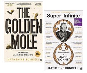 Katherine Rundell Collection 2 Books Set Super-Infinite, Golden Mole