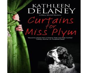 Kathleen Delaney Curtains for Miss Plym Paperback Book Kathleen Delaney Multicolor