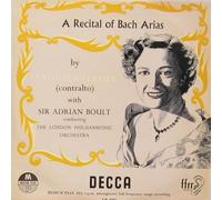 Kathleen Ferrier - A Recital Of Bach Arias - Kathleen Ferrier 10"