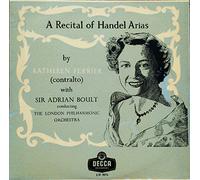 Kathleen Ferrier - LW 5076 KATHLEEN FERRIER Recital of Handel Arias 10" LP