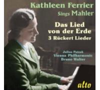 KATHLEEN FERRIER/PATZAK/VPO/WALTER: MAHLER DAS LIED VON DER ERD - CD BRAND NEW