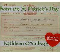 Kathleen O'Sullivan - Born on St. Patrick's Day