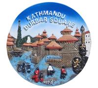 Kathmandu Durbar Square Kathmandu Nepal Refrigerator Magnet Travel Souvenir Fridge 3D Decoration Magnetic Sticker Craft