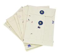 Kathmandu Valley Co. Lokta String-Tie Envelope, Cornflower, 10 Pack