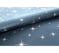 Kathmandu Valley Co. Wrapping Paper Handmade from Tree-Free Lokta Paper. Christmas Holiday Winter Vintage Gift Wrap 10 Sheets 20x30 inches. Made in Nepal. (Shining Stars)
